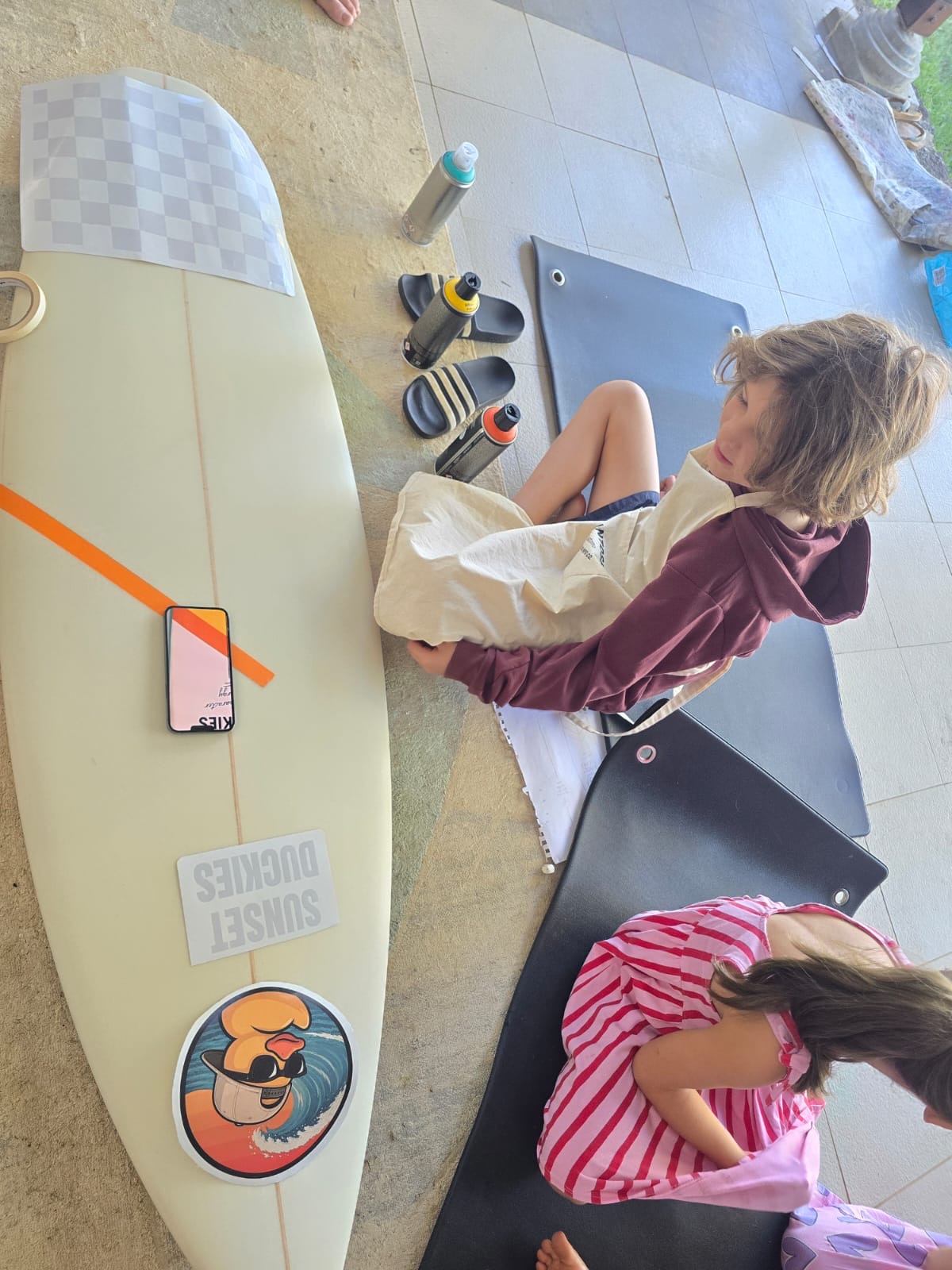 Sunset Duckies, board project