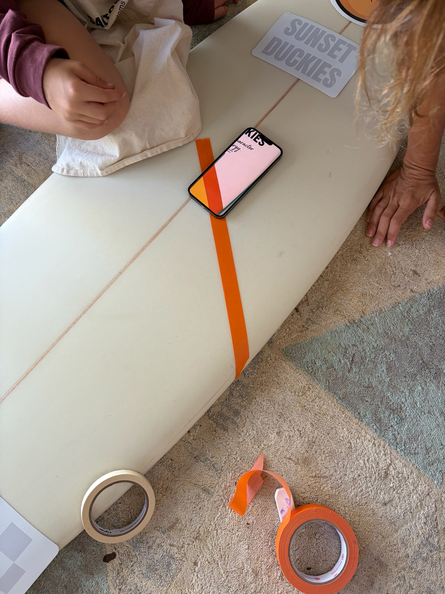Sunset Duckies, board project