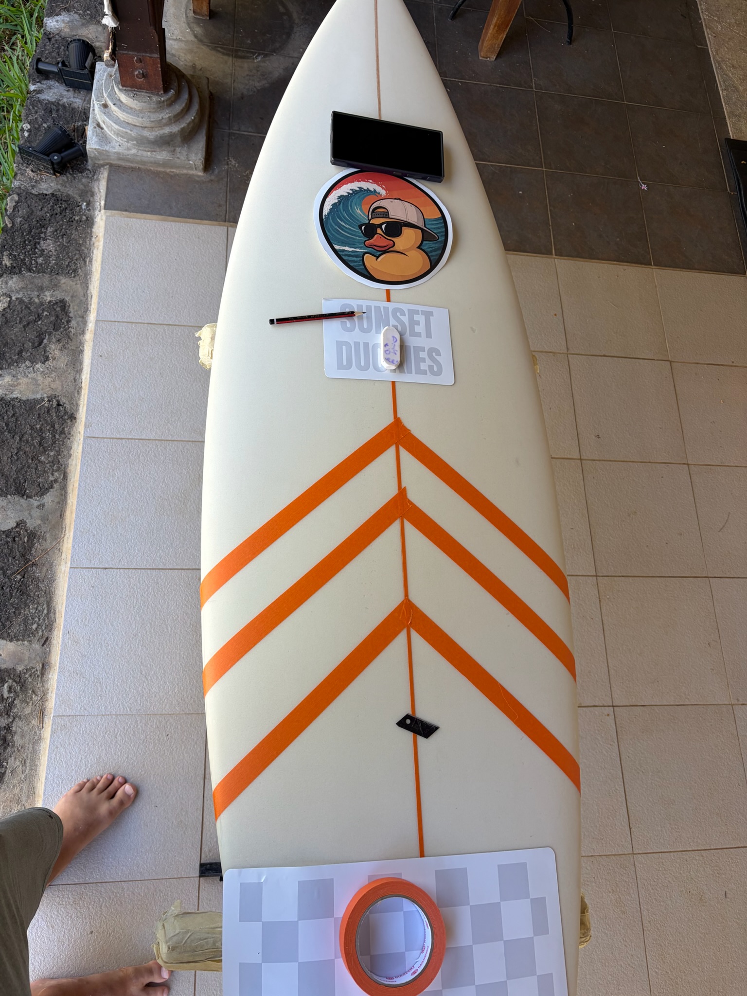 Sunset Duckies, board project