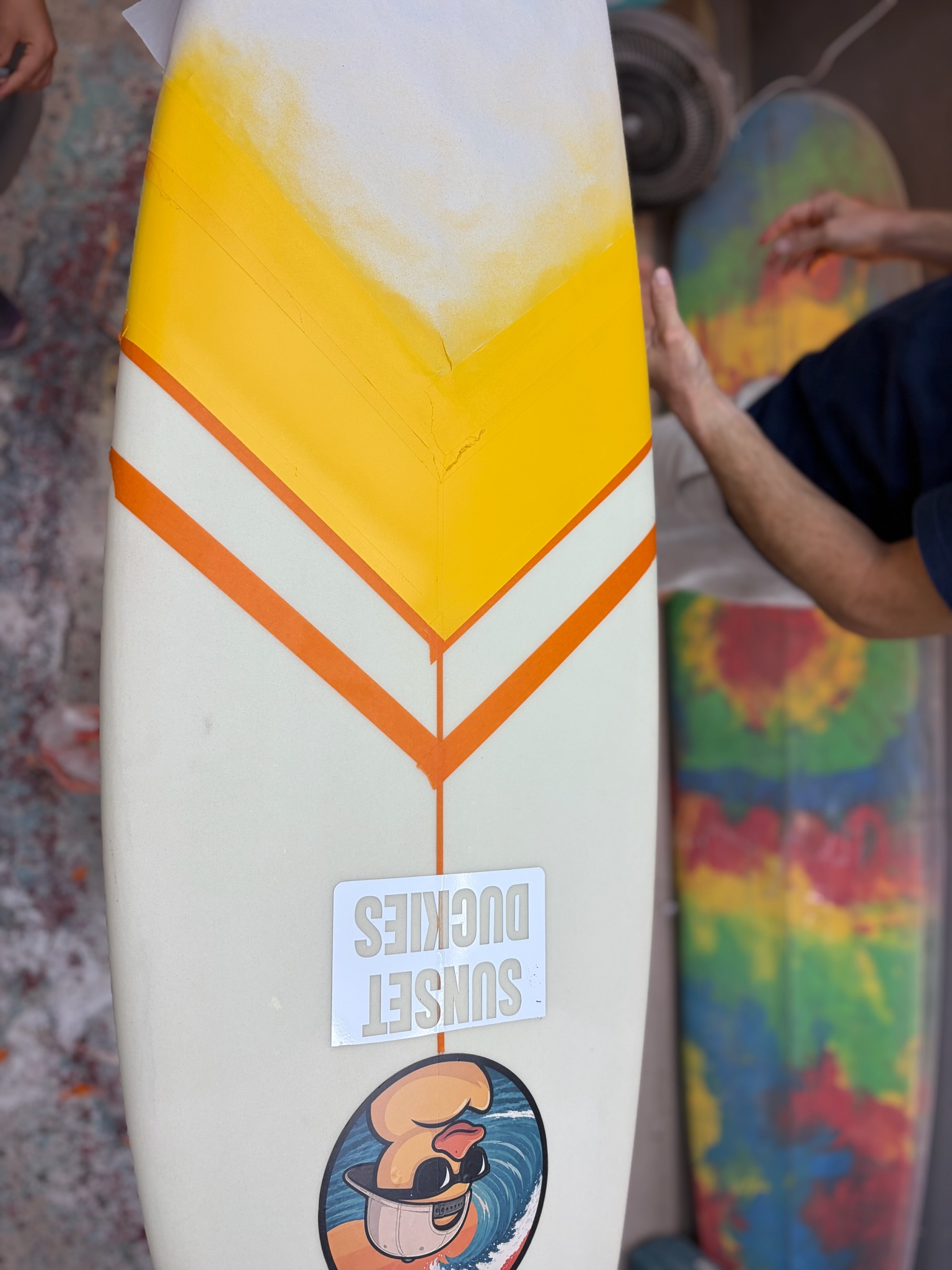 Sunset Duckies, board project