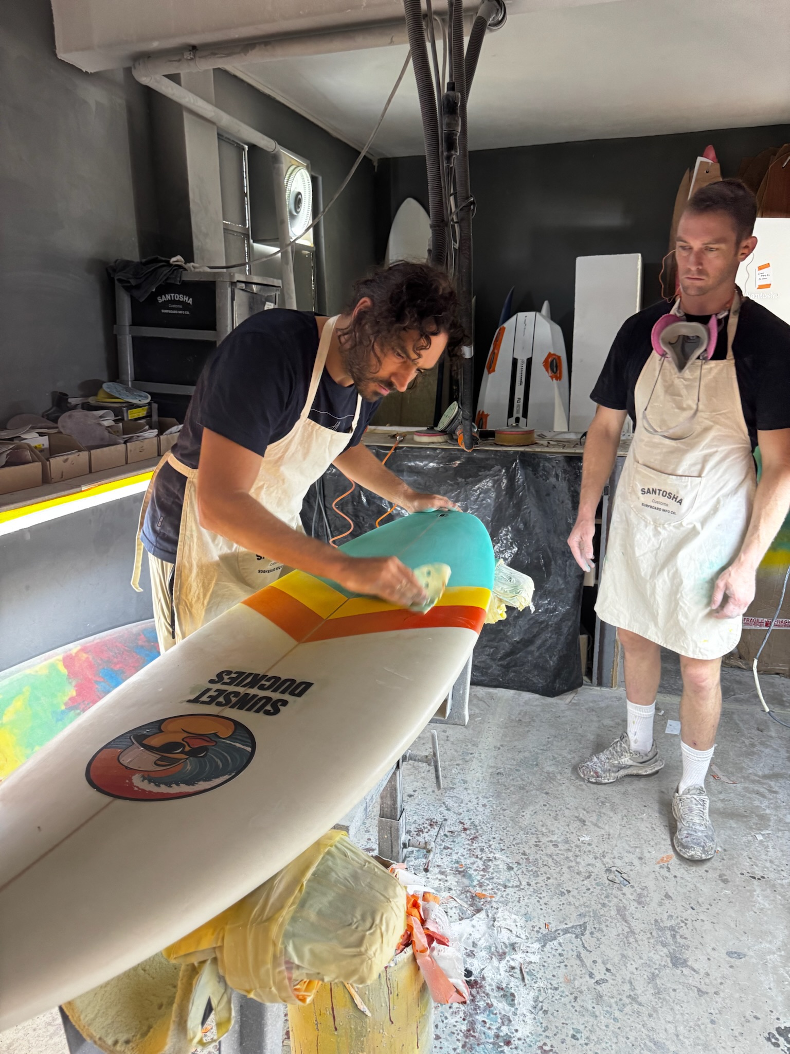 Sunset Duckies, board project