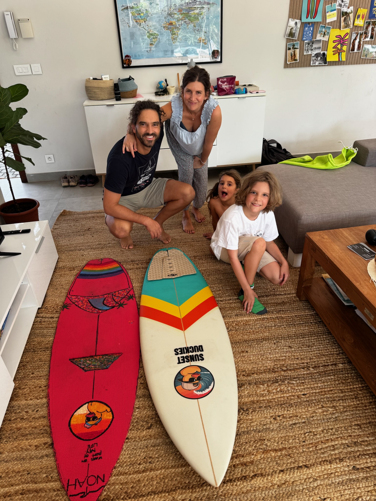 Sunset Duckies, board project