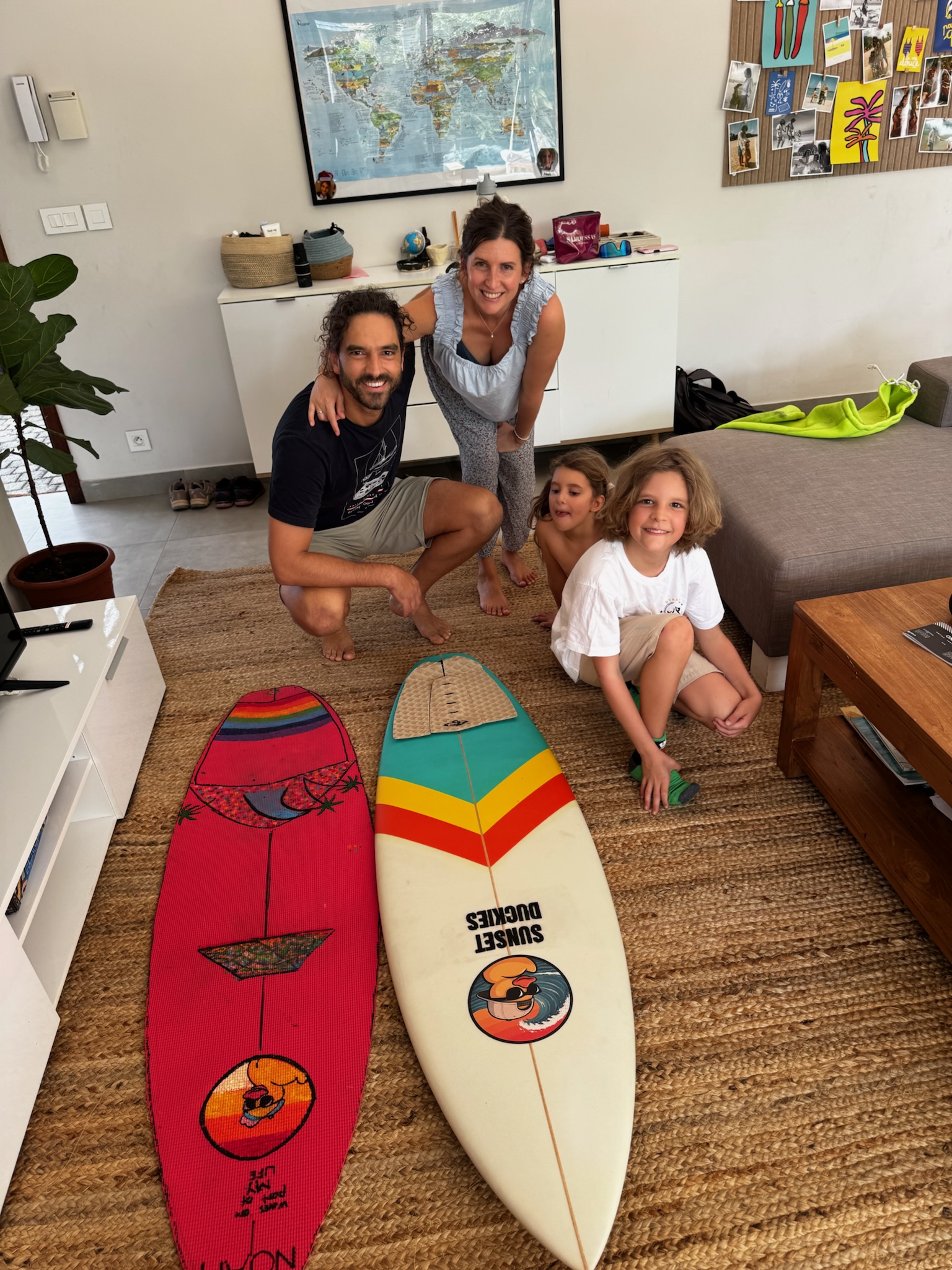 Sunset Duckies, board project