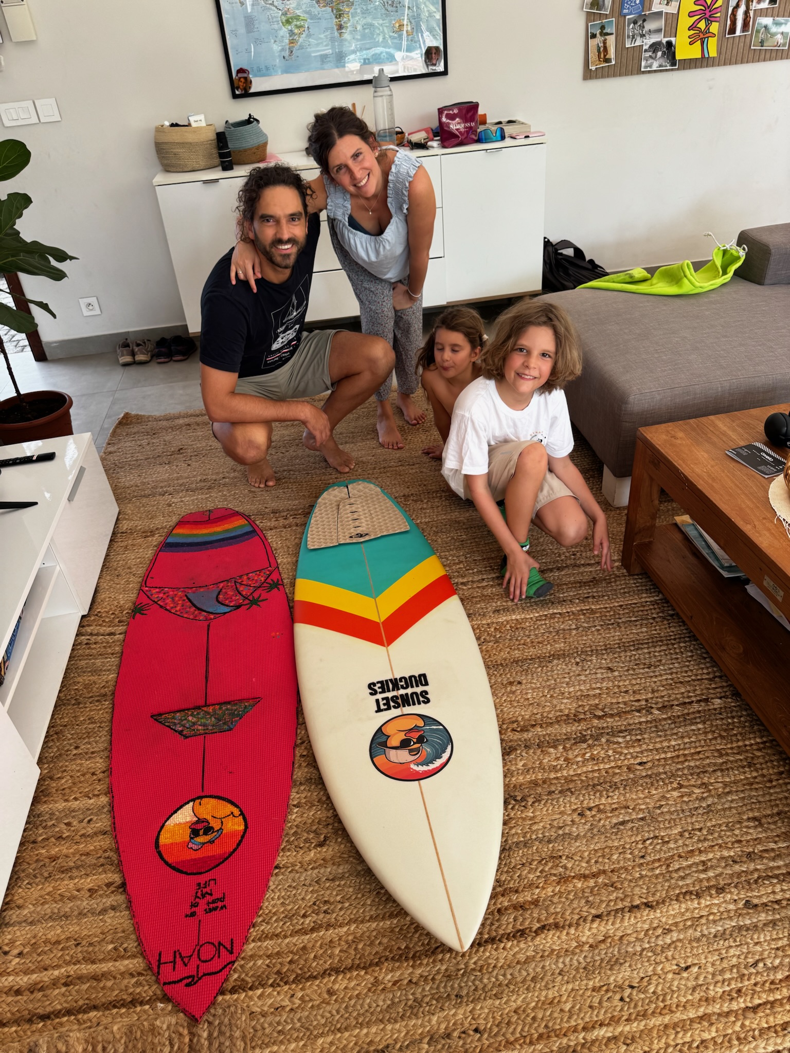 Sunset Duckies, board project