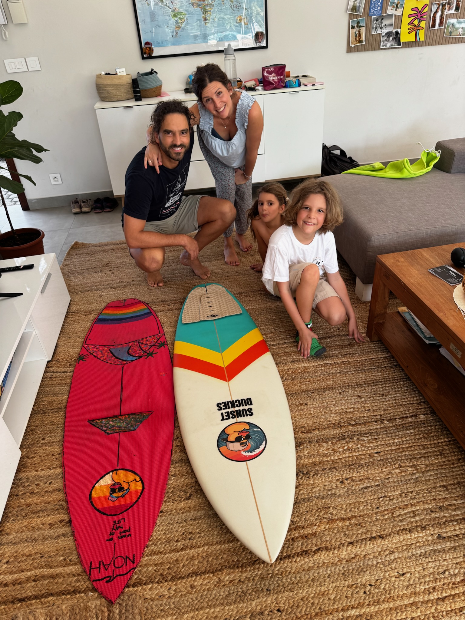 Sunset Duckies, board project