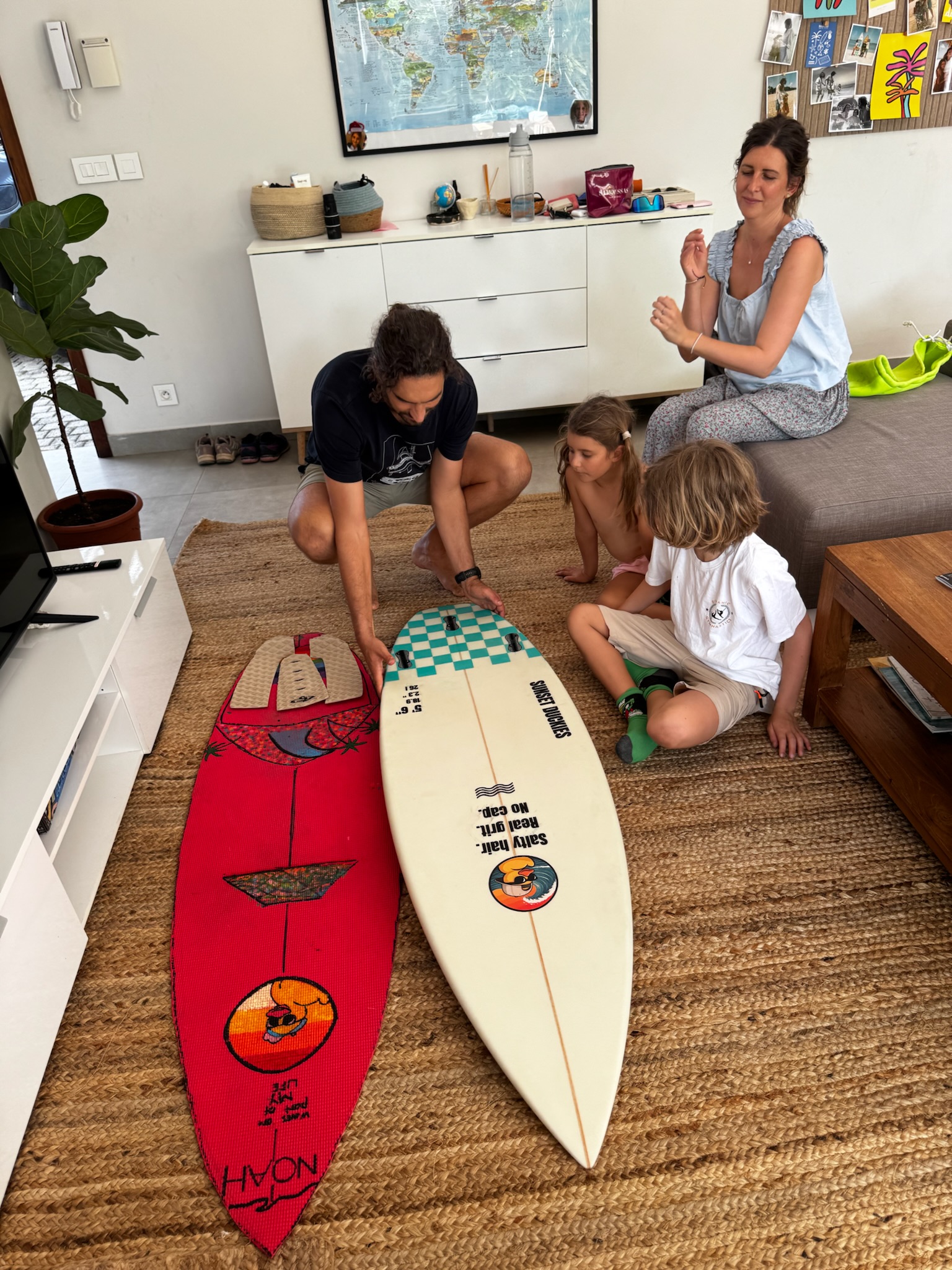 Sunset Duckies, board project