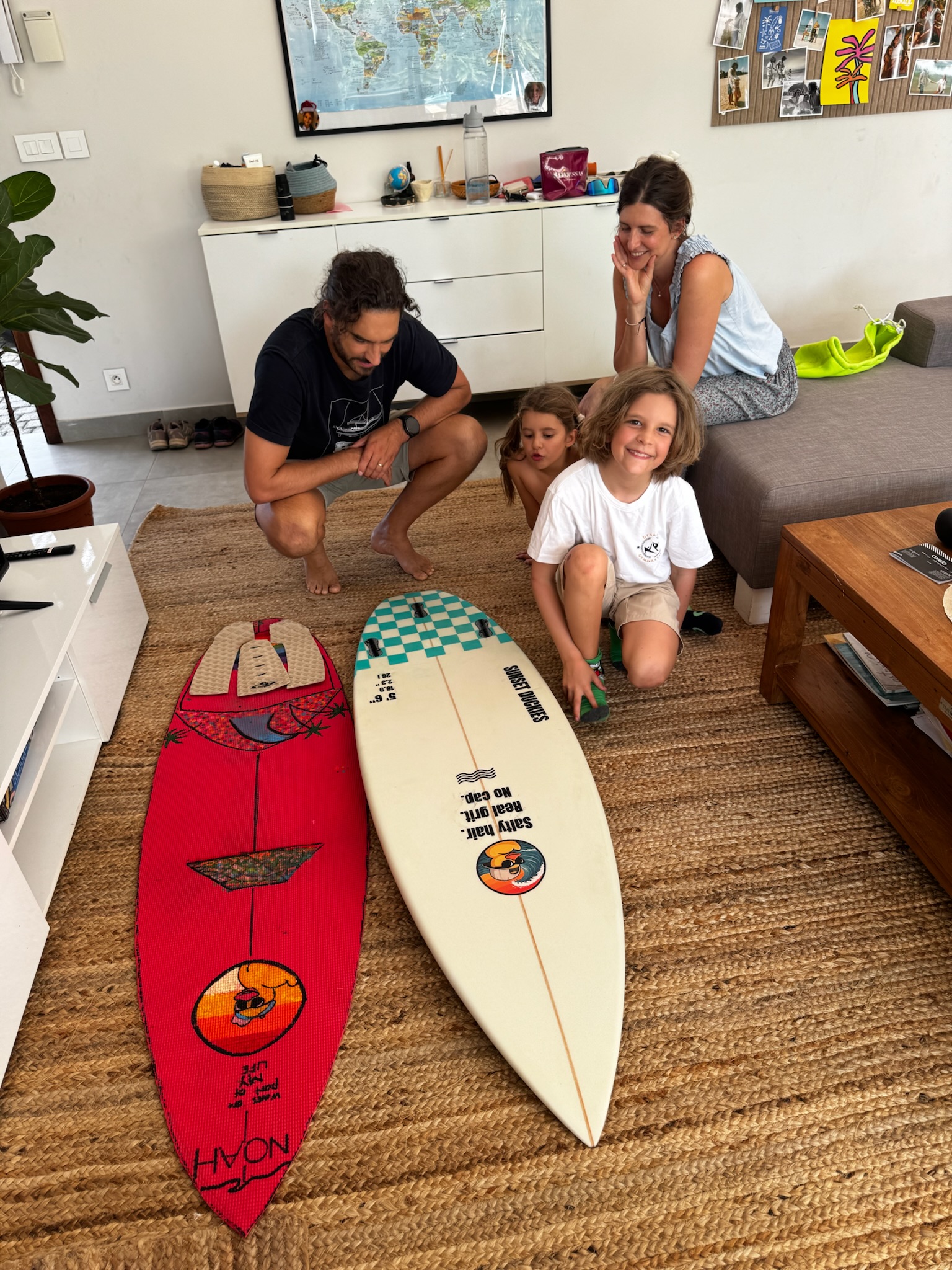 Sunset Duckies, board project