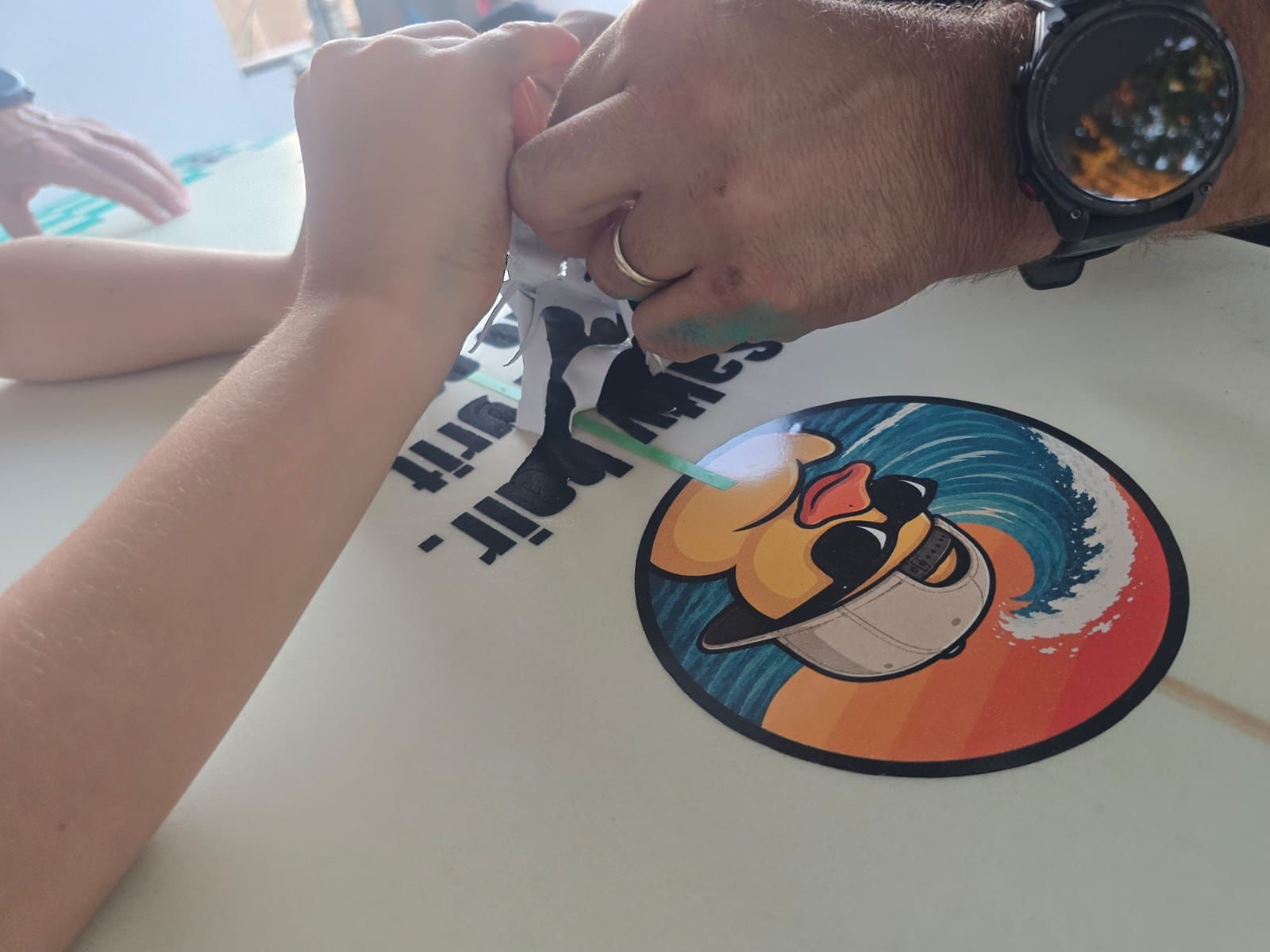 Sunset Duckies, board project