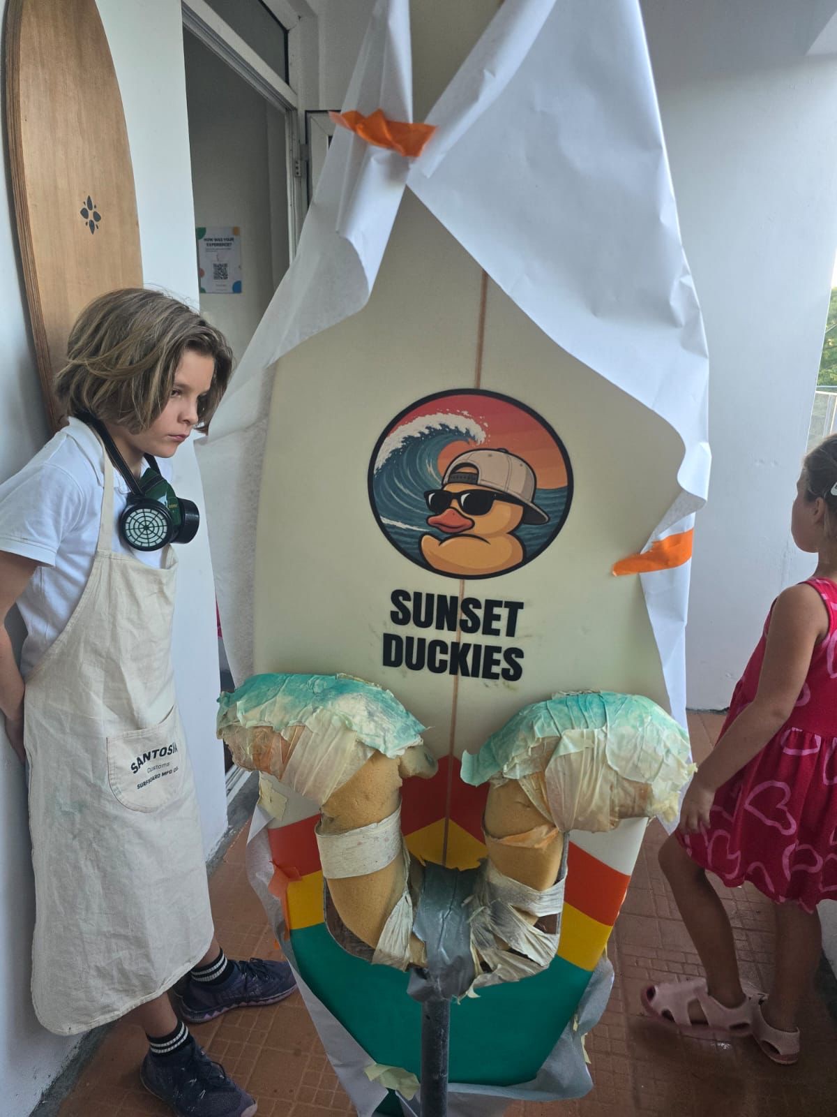 Sunset Duckies, board project