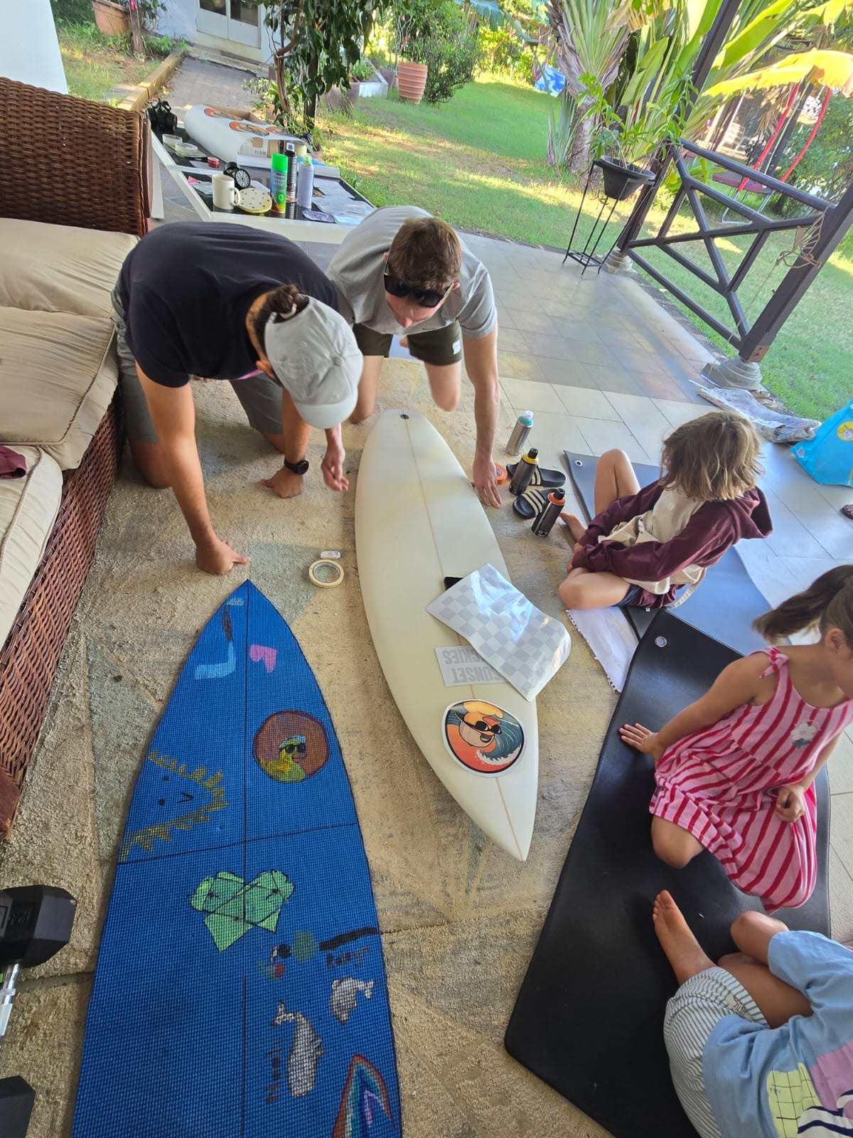 Sunset Duckies, board project