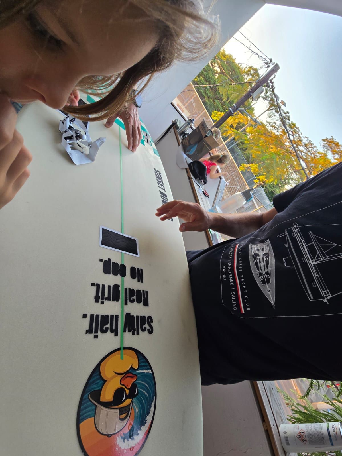 Sunset Duckies, board project