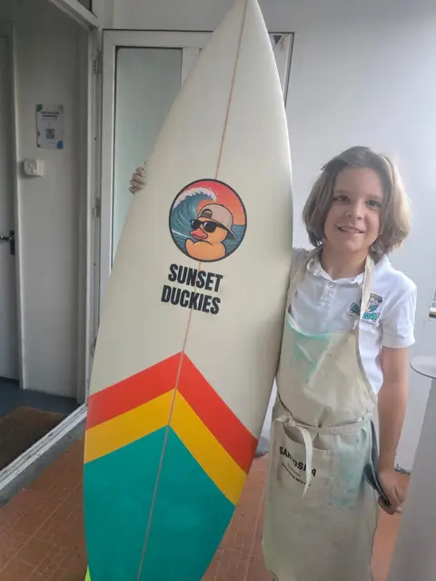 Sunset Duckies, board project
