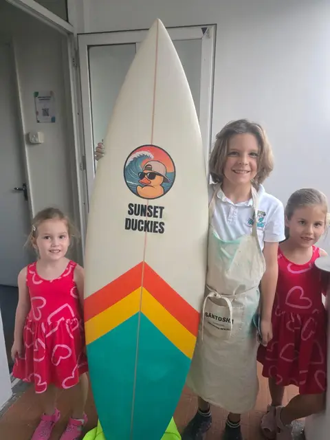 Sunset Duckies, board project