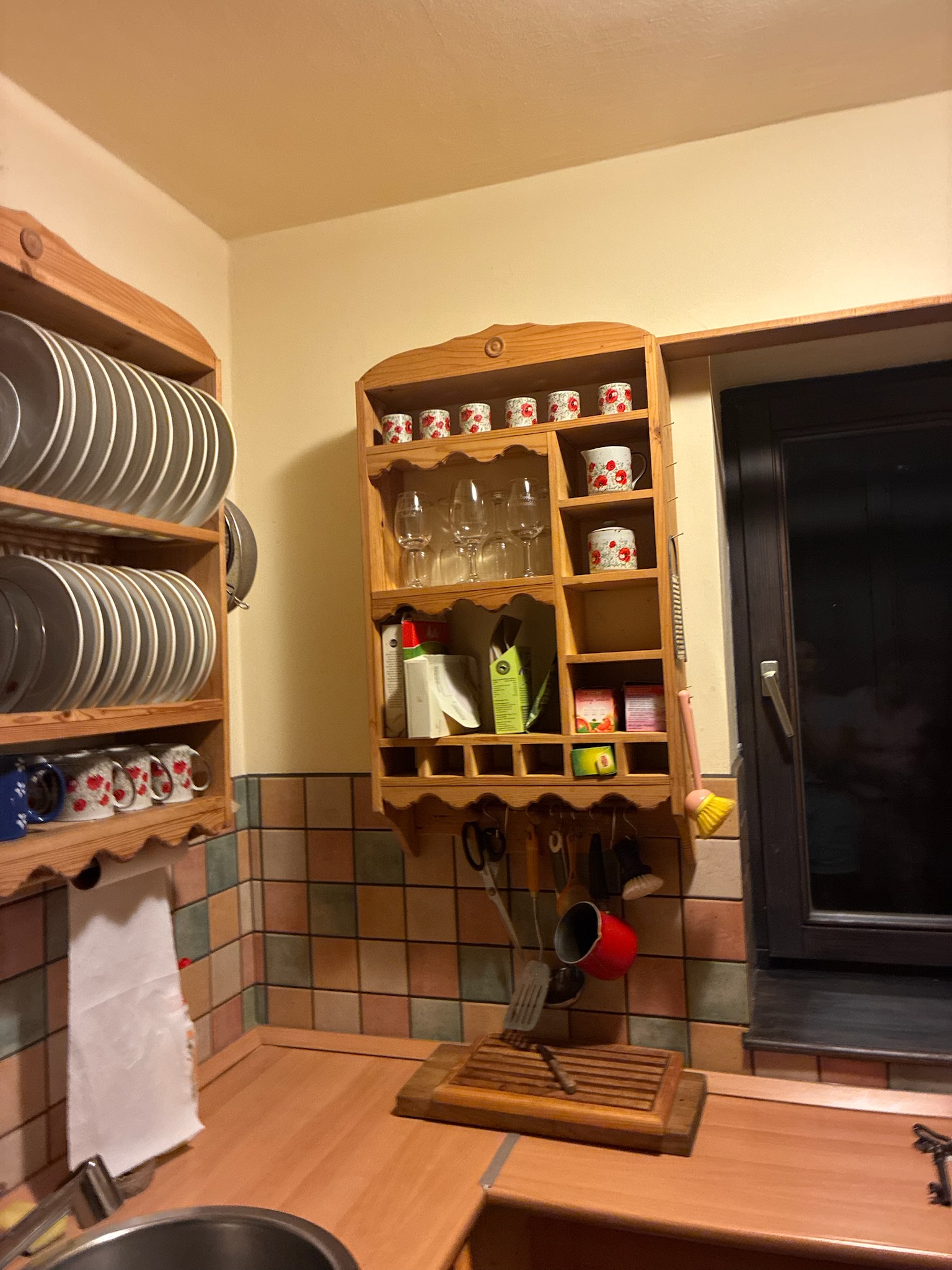 The current kitchen at the Balaton cottage — ready for a complete transformation, but finding someone to do it is another story