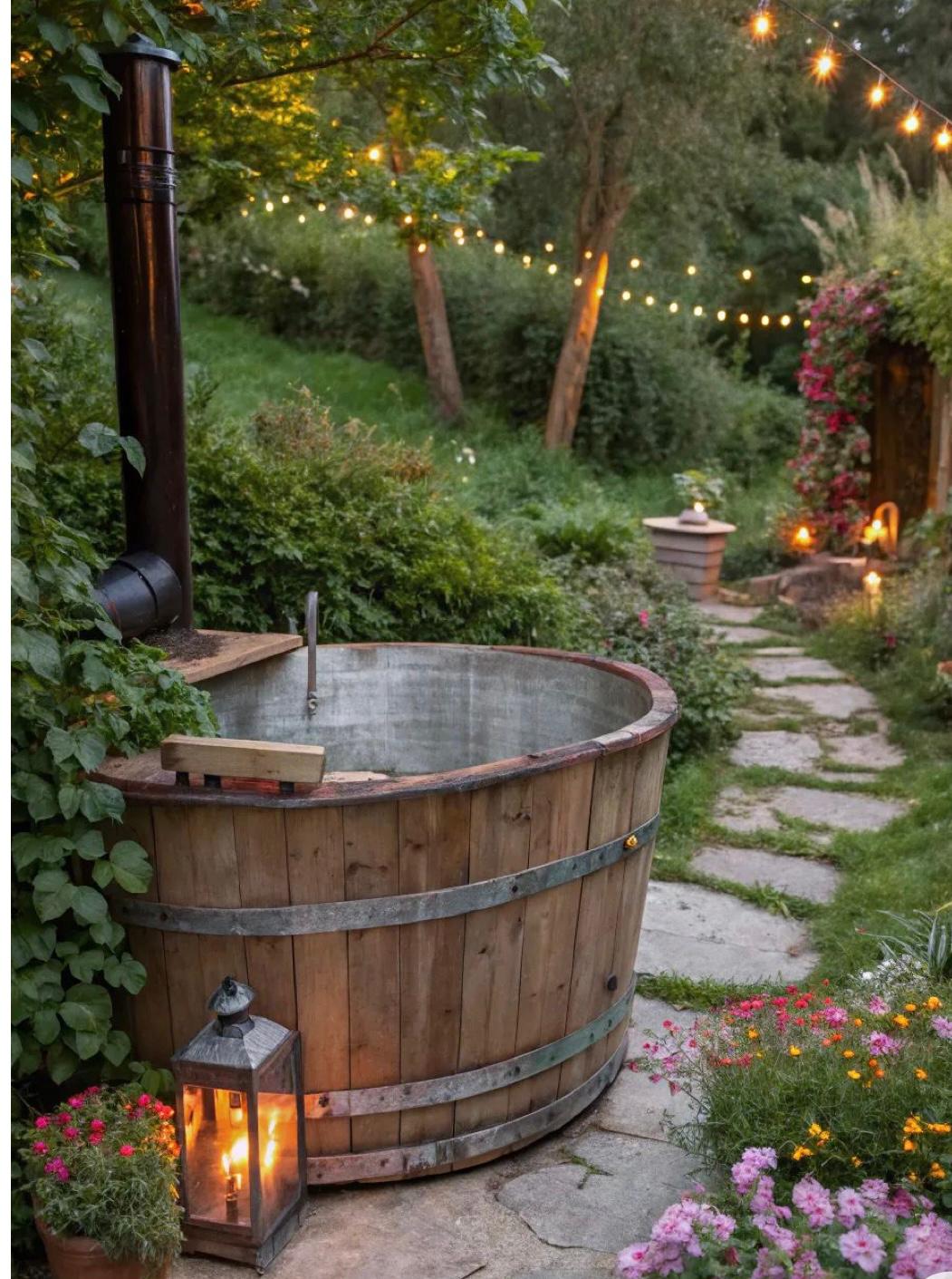 Dark wood sauna cabin with glass door