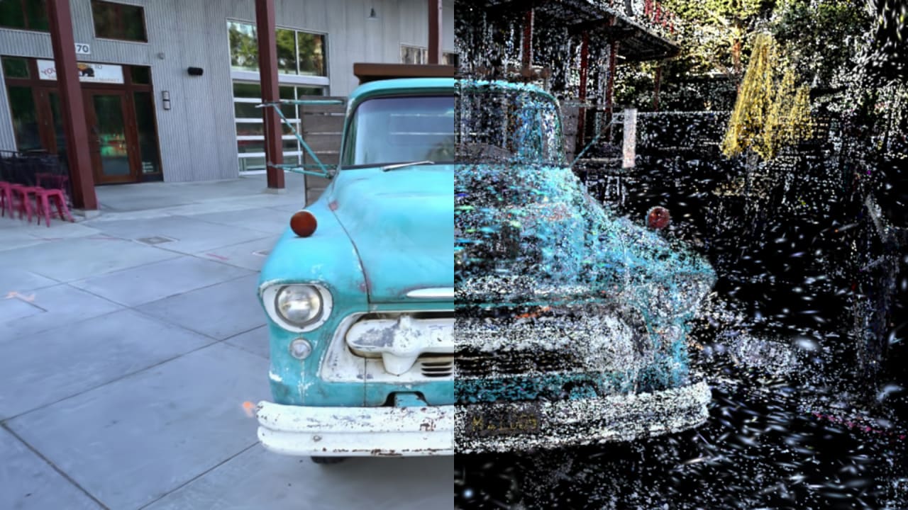 Gaussian splatting in Baubiber, and the slightly absurd state of 3D worlds